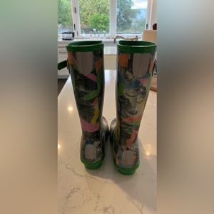 Hunter Rain Boots (Size 2)